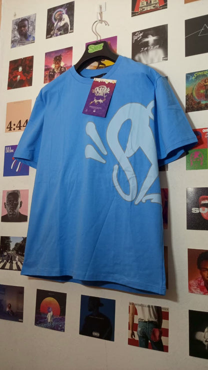Syna World Logo Tee - Celeste